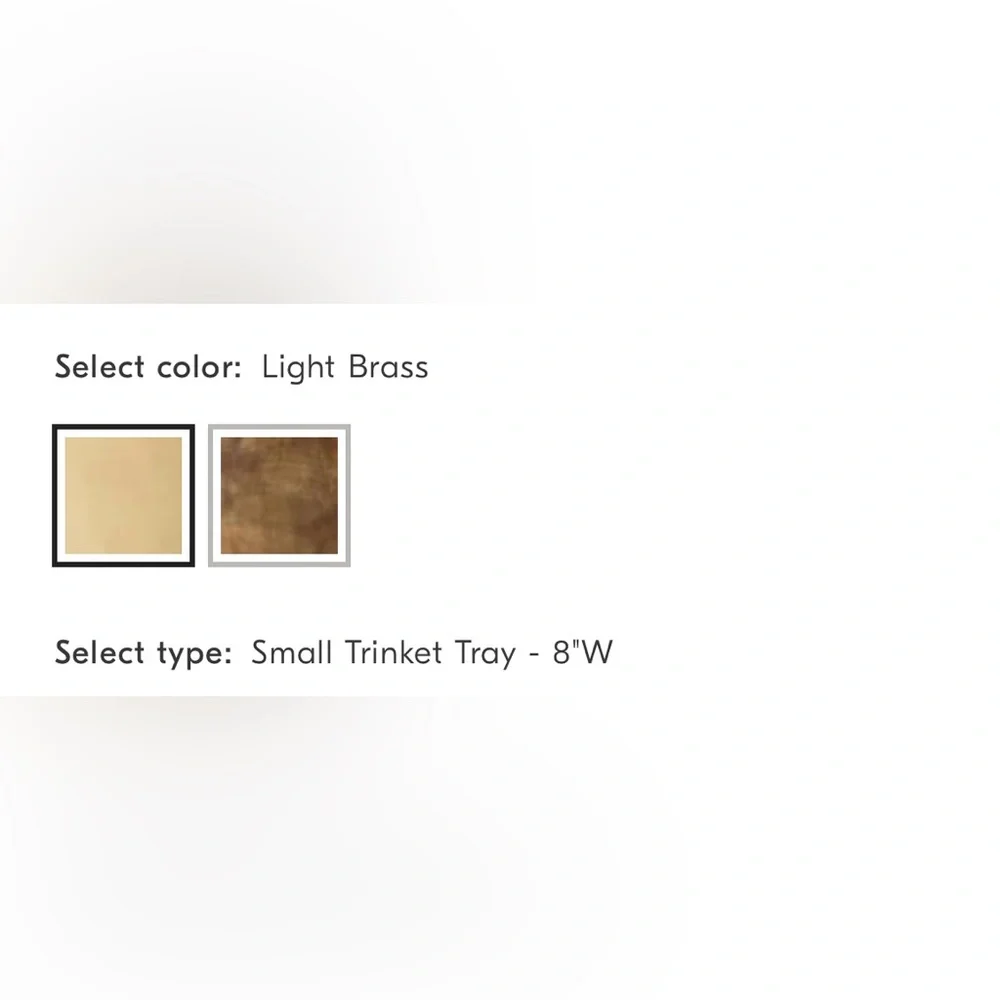 West elm organic metal decorative collection
